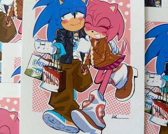 SonicxAmy print