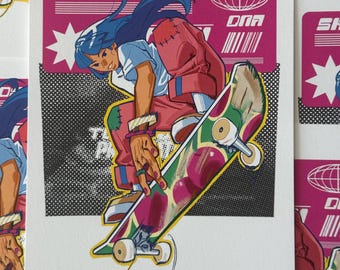 Hawkmas Skate Print 5