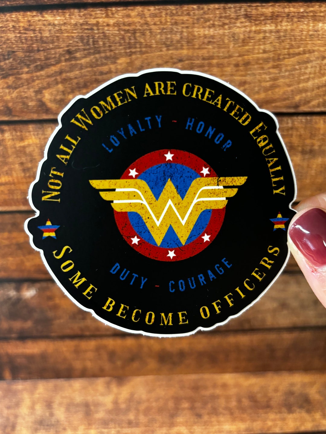Female Officer Decal / Officer Decal / First Responder / Girl Cop - Etsy