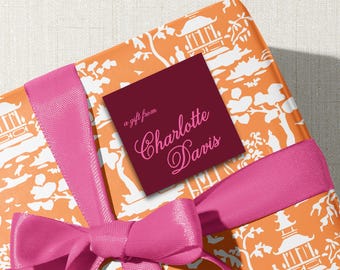 Elegant Gift Tags and Stickers, Personalized Style (Calling Cards with Envelopes)