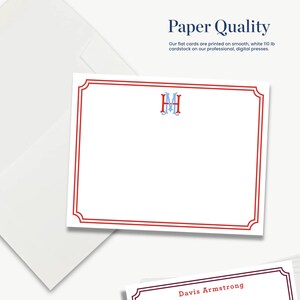 The image is a collection of three different pieces of paper with a red border and a white background. The first piece of paper has a red border and a white background, the second piece of paper has a white border and a red background, and the third piece of paper has a red border and a white background. The text "Paper Quality" is visible, and the name "Davis Armstrong" is written on the third piece of paper.