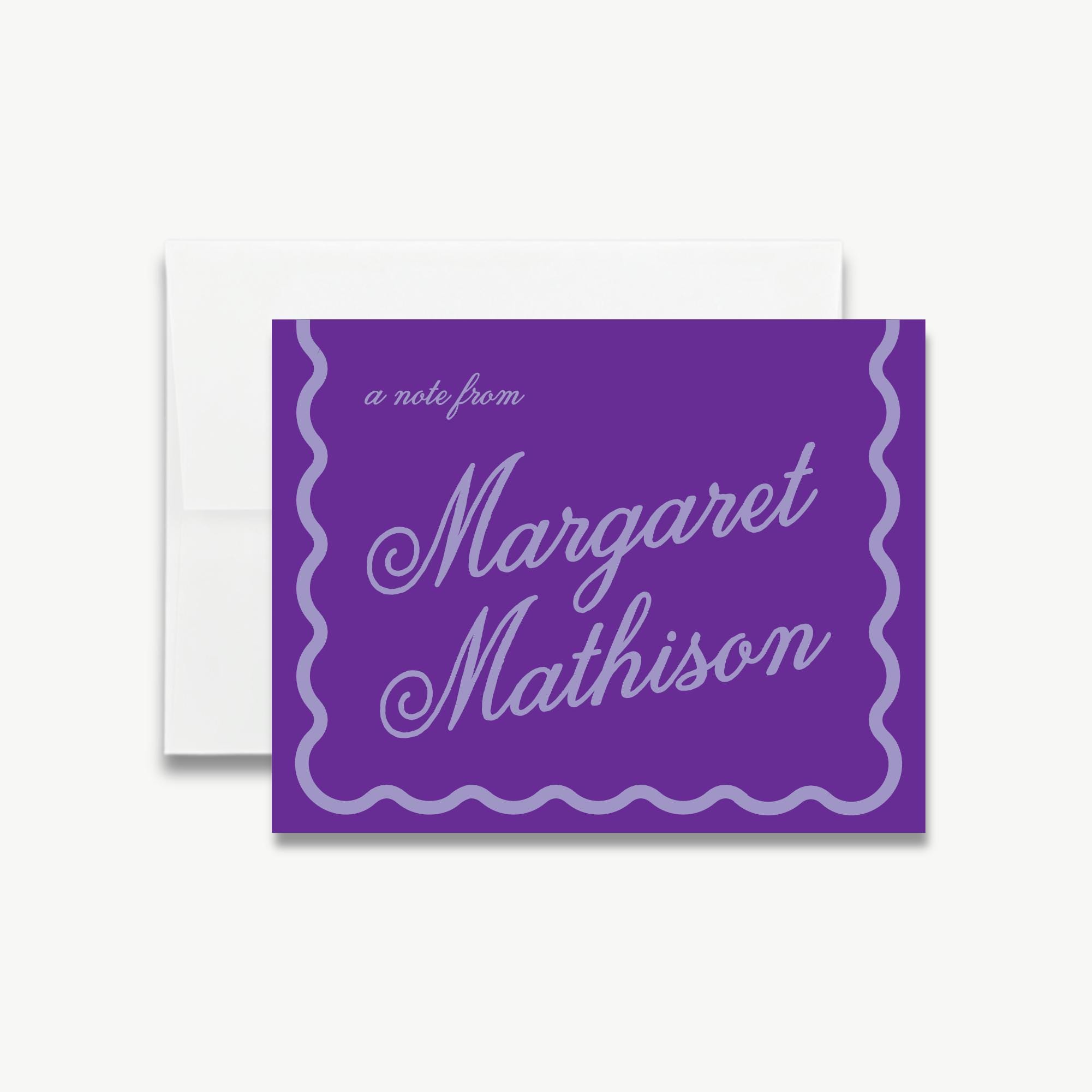 Custom Folded Notecards - Personalized Stationery Set of 10 - Etsy