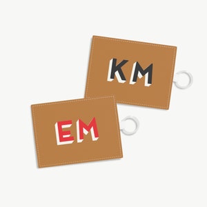 monograma titular de la tarjeta sombra monograma titular de la tarjeta personalizado monograma regalos de graduado regalos de la universidad cartera de tarjeta personalizada cartera personalizada