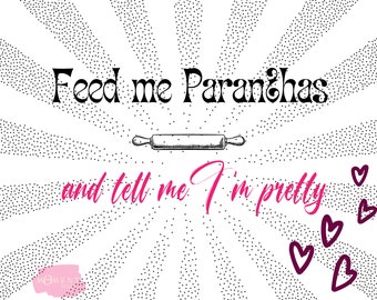 Feed Me Punjabi Imprimible divertido; Cocina