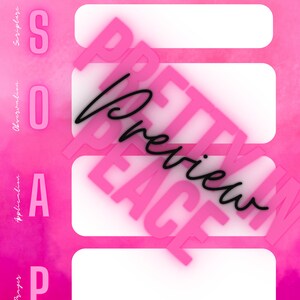 S.O.A.P Method Guided Bible Study Journal