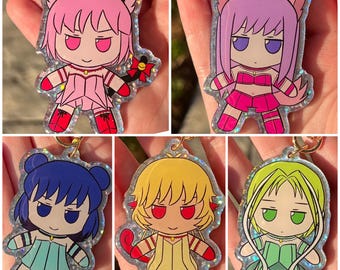 Tokyo Mew Mew Fumo Holographic Acrylic Charms