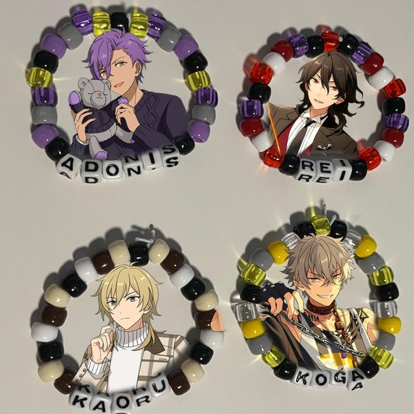 Enstars Ensemble Stars Music beaded kandi bracelets