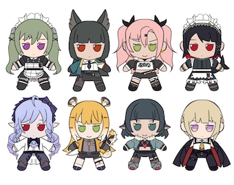 Zenless Zone Zero ZZZ Fumo Plush Acrylic Charms - Nicole, Ellen Joe, Corin, Ju Fufu, Miyabi, Evelyn, Vivian, Jane Doe
