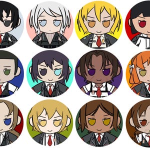 Limbus Company Fumo Buttons