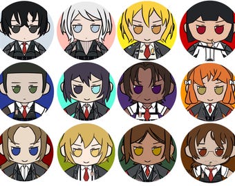 Limbus Company Fumo Buttons