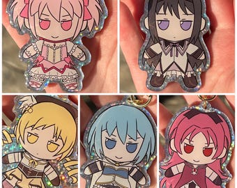 Puella Magi Madoka Magica Fumo Acrylic Charms