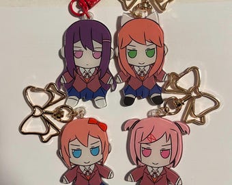 DDLC Fumo Holographic or Borderless Double-Design 2.5” Acrylic Charms