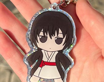 Fruits Basket Akito Sohma Fumo Plush Holographic Acrylic Charms
