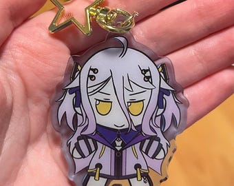 Henya the Genius Vshojo Vtuber Fumo Plush Acrylic Charm
