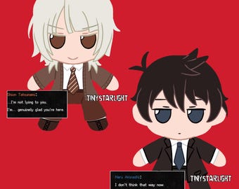 Saihate Station Double-sided Borderless Acrylic Charms [PREORDER]