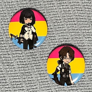 Limbus Button Limbus Company Pride Buttons - Etsy