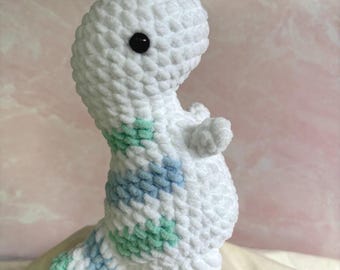 Dinosaur T-Rex Plushie - Handcrafted Standing Amigurumi Stuffie