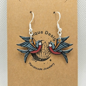 Sparrow dangle earrings
