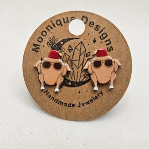 Friends Turkey stud earrings