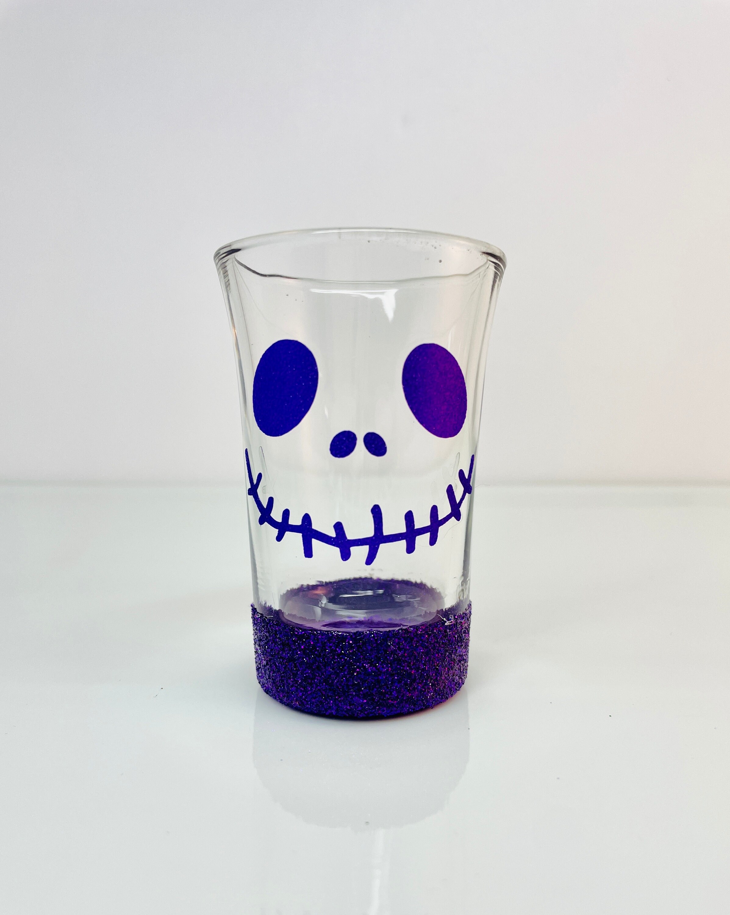 Glitter Halloween Shot Glasses: Spooky Party Decor - Etsy