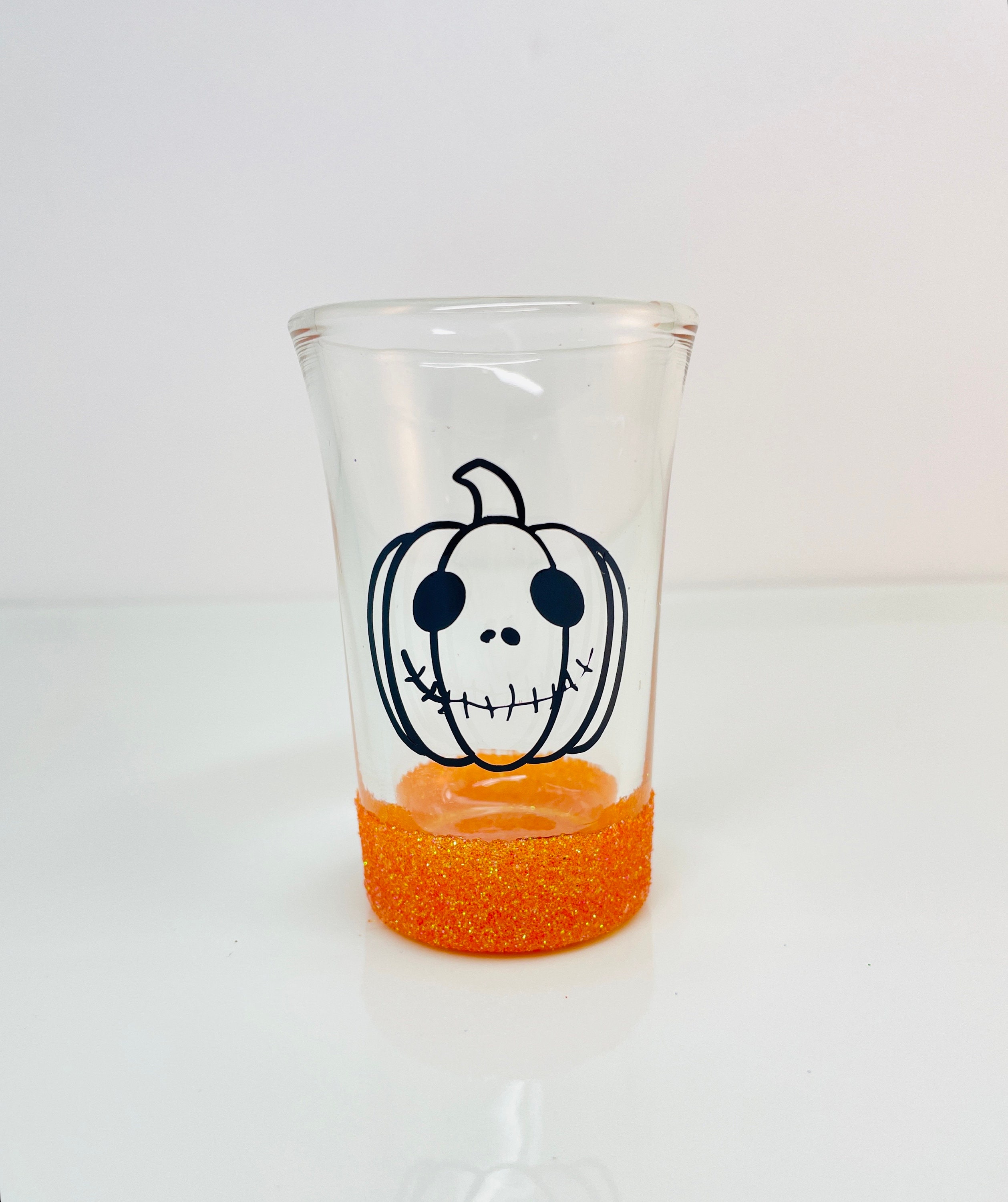 Glitter Halloween Shot Glasses: Spooky Party Decor - Etsy