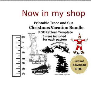 Life Size Cousin Eddie Rv Template Cutout 4ft, 5ft, 6ft 7ft Christmas ...