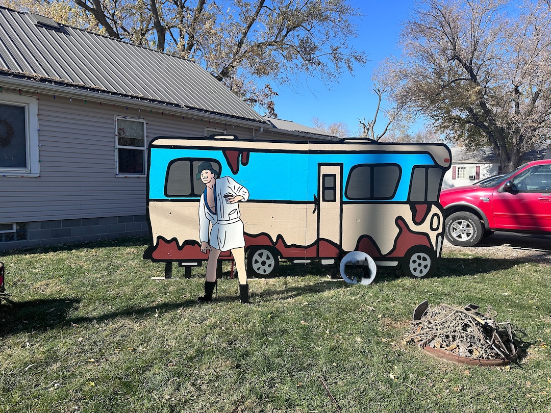 Life Size Cousin Eddie Rv Template Cutout 4ft, 5ft, 6ft 7ft Christmas