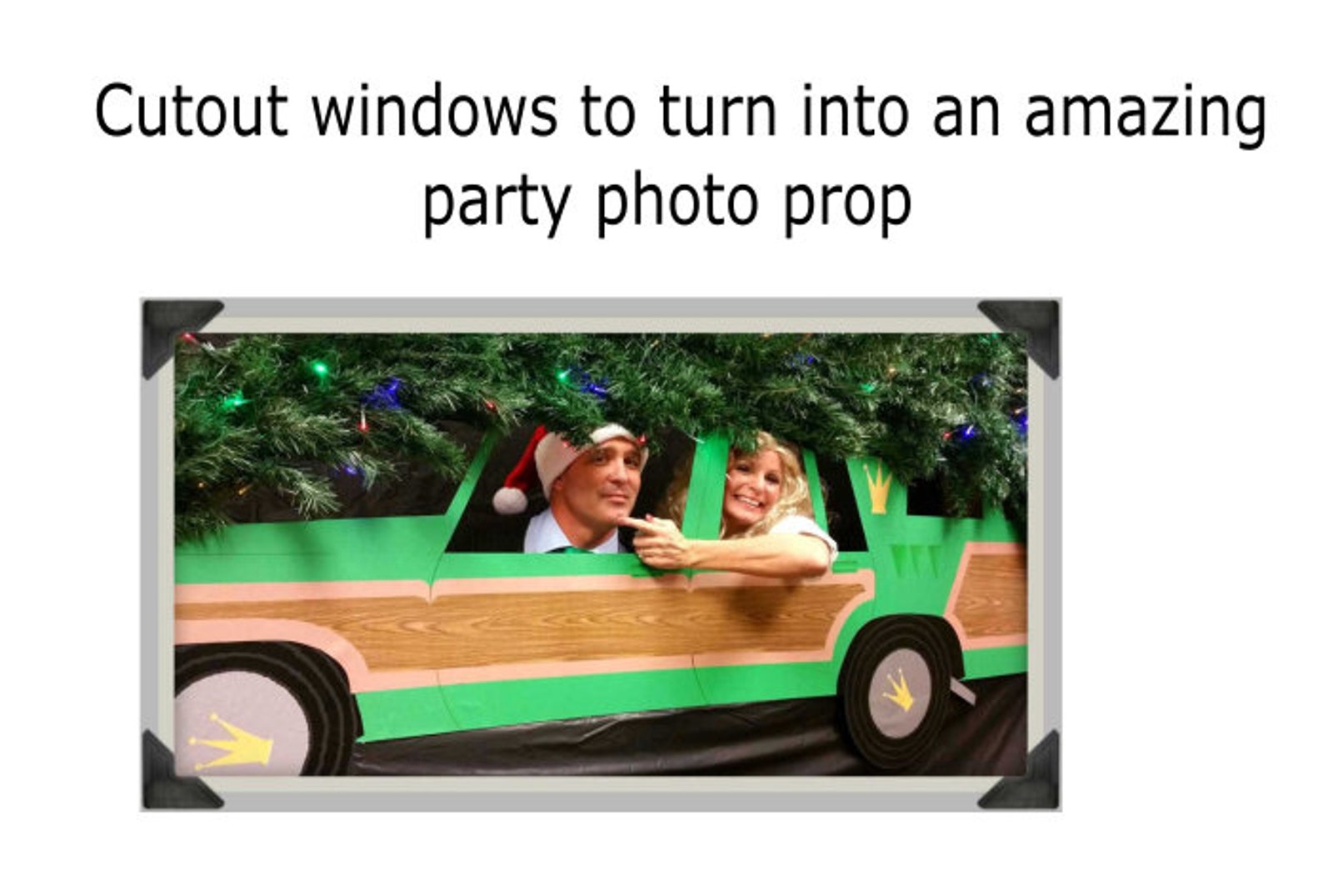 Life Size Cousin Eddie Rv Template Cutout 4ft, 5ft, 6ft 7ft Christmas