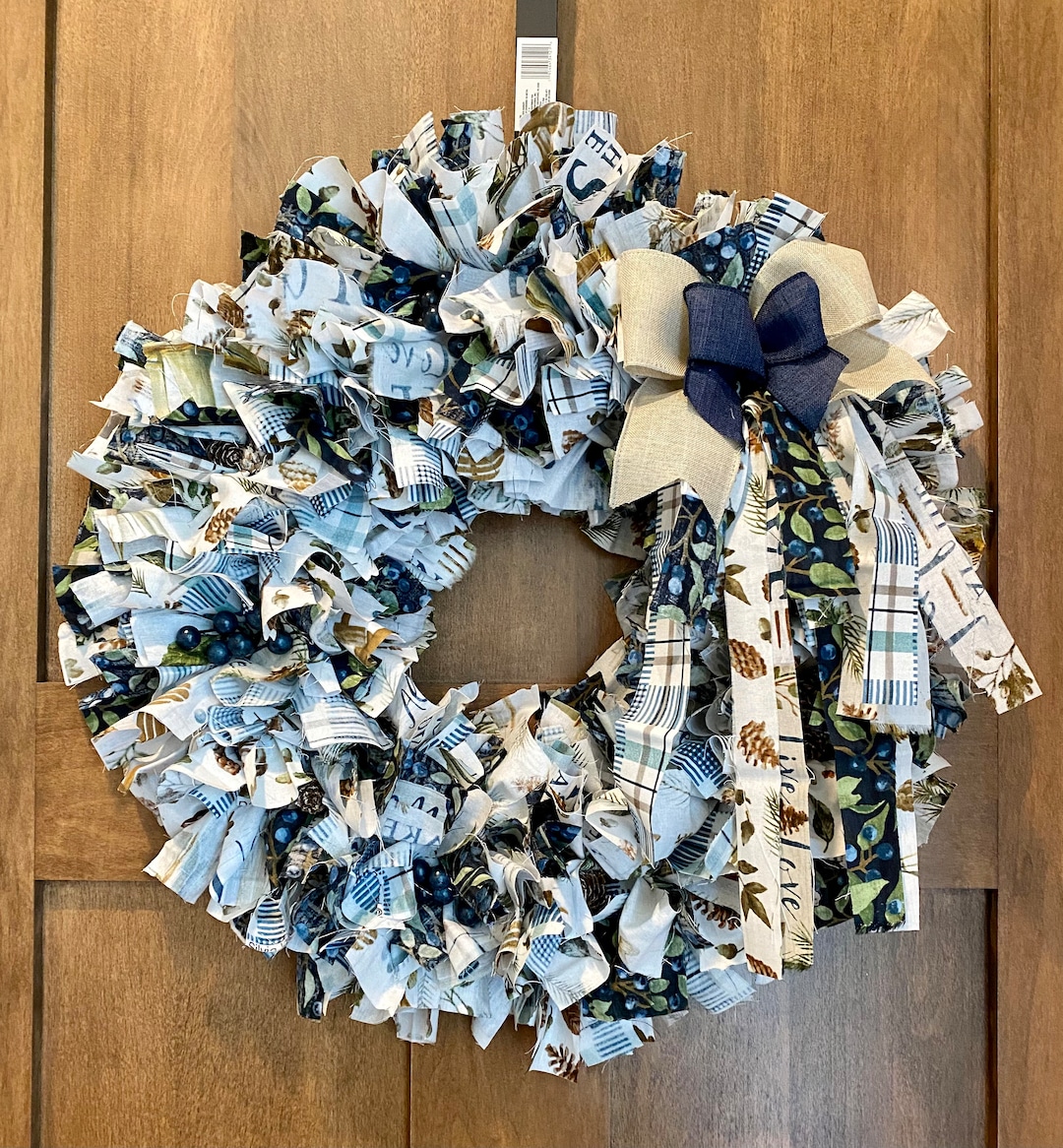 Nature Rags Nature Rag Wreath - Etsy