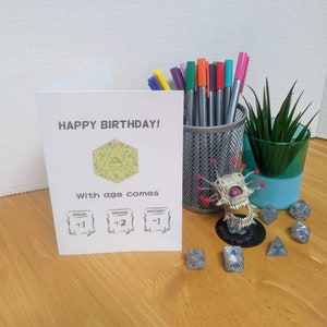 Happy Birthday! With age comes...