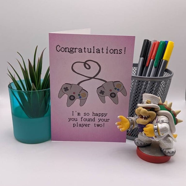 Congratulations! I'm so glad you found your player two!