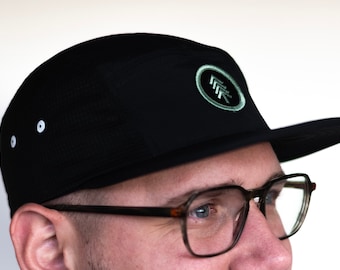 5 Panel Camper Hat: Timber Dwellers Lone Pine Patch
