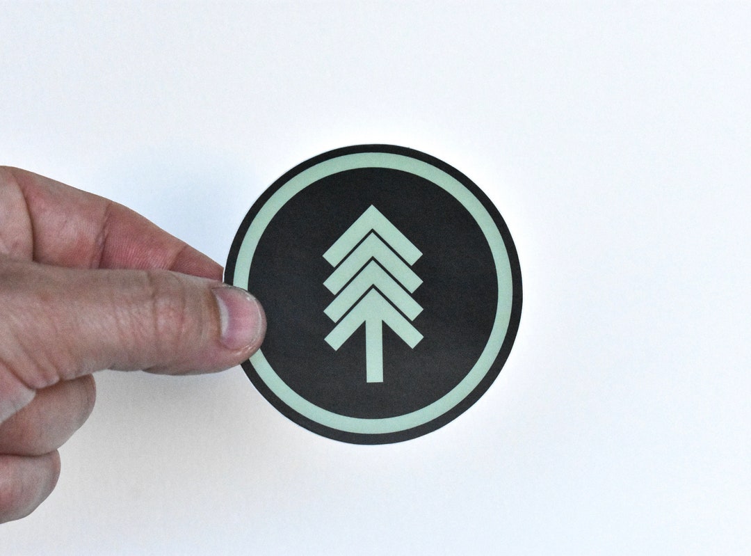 Timber Sticker The Lone Pine Sticker | Timber Dwellers Decals - Etsy