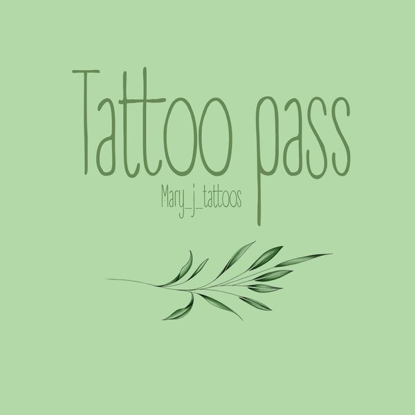 Pase de tatuaje