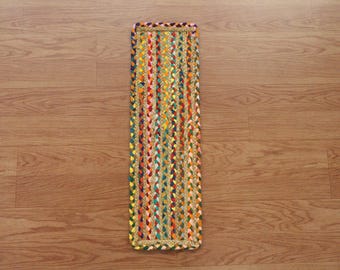 Handgemachte geflochtene Chindi-Baumwoll-Jute-Treppenstufe, Jute-Teppich, Moderne Treppenstufen, Treppenstufenläufer, 8x28, 9x28, 9x29 Inch