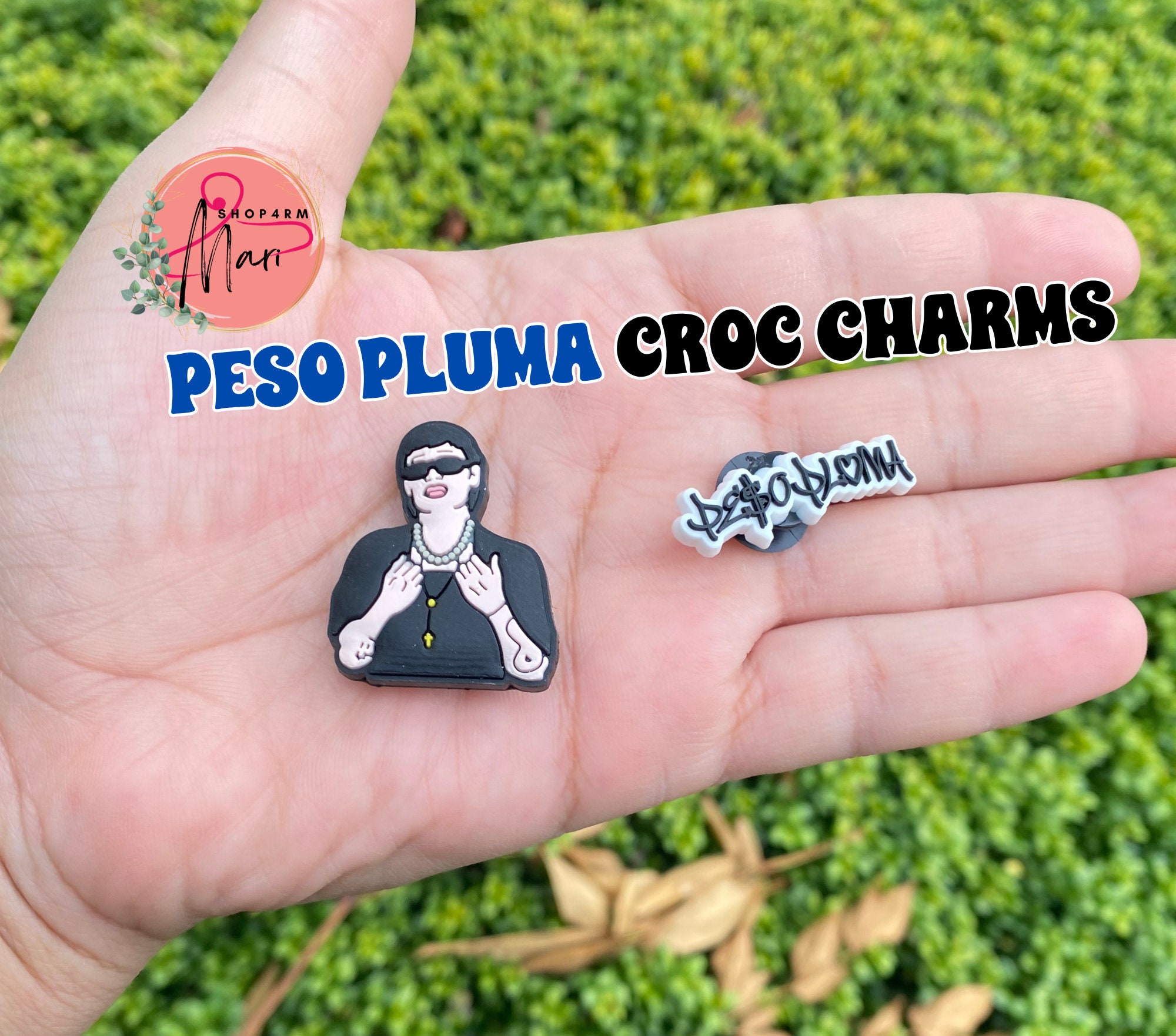 Peso Pluma Croc Charms Mexican Singer Crocs Jibbitz 