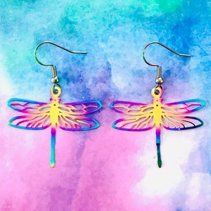 Dragonflies earrings