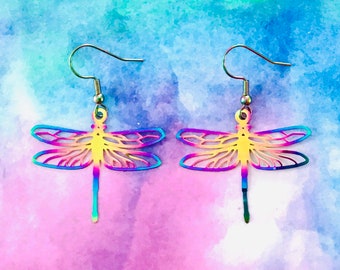 Dragonflies earrings