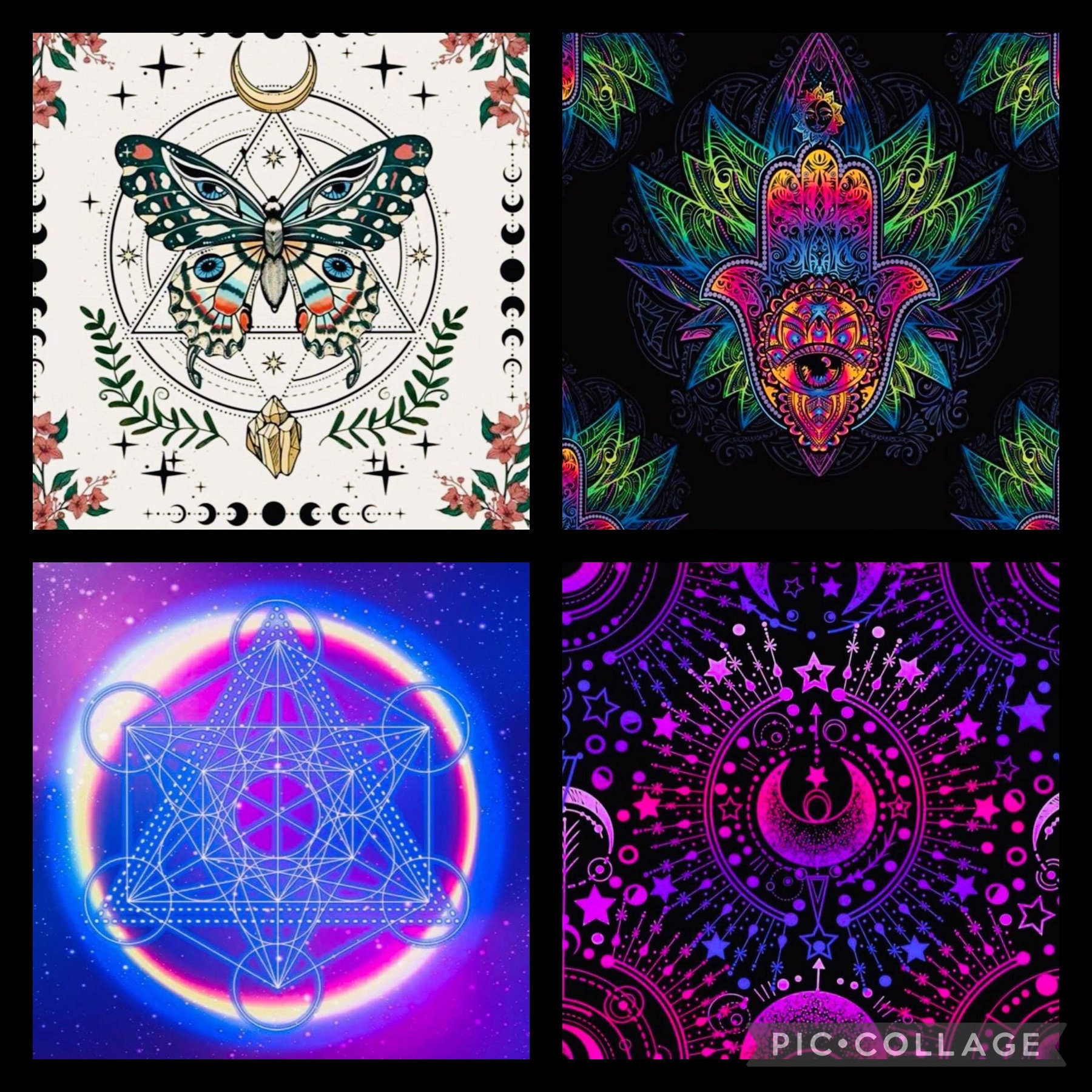 Tarot altar cloth