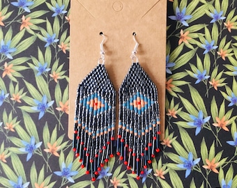 Boucles d'oreilles à franges