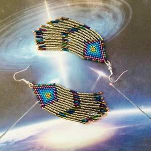 Fringe earrings