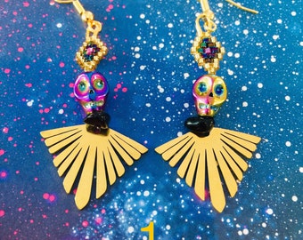 Inca inspired earrings
