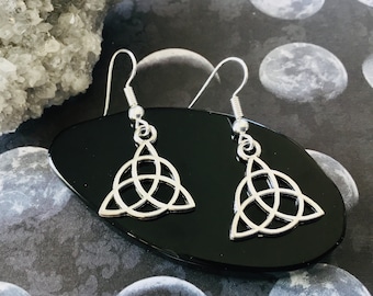 triquetra earrings