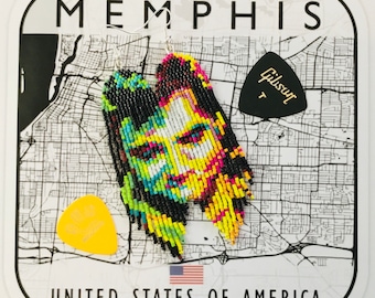 Pendientes de cuentas de Elvis Presley