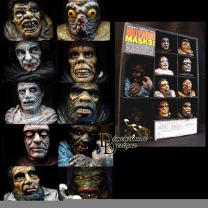 Don Post HOLLYWOOD MASKS Custom Collectors Limited Edition Statue.