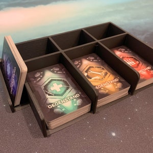 Nemesis Brettspiel - 3D Druck Kartenhalter - Loot Deck Holder