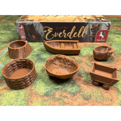 Kit de mise à niveau pour imprimante 3D Everdell (marron)