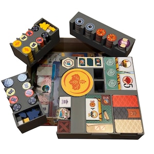 The White Castle The Duel Box Insert Upgrade Set | Grey | 3D Printed | Gift for Board Game Fans