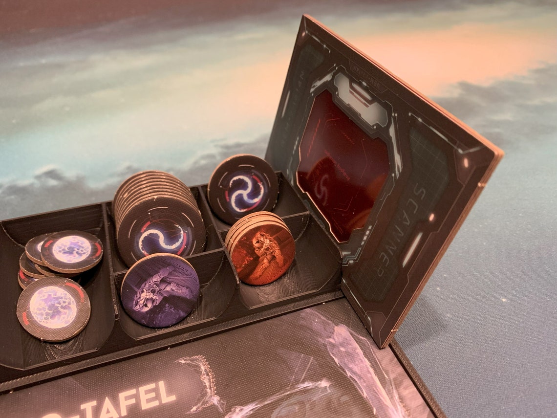 Nemesis Board Game - Alien Dashboard - Intruder Board - Etsy