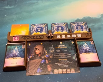 Aeons End - Game Aid Playerboard in brown with black print